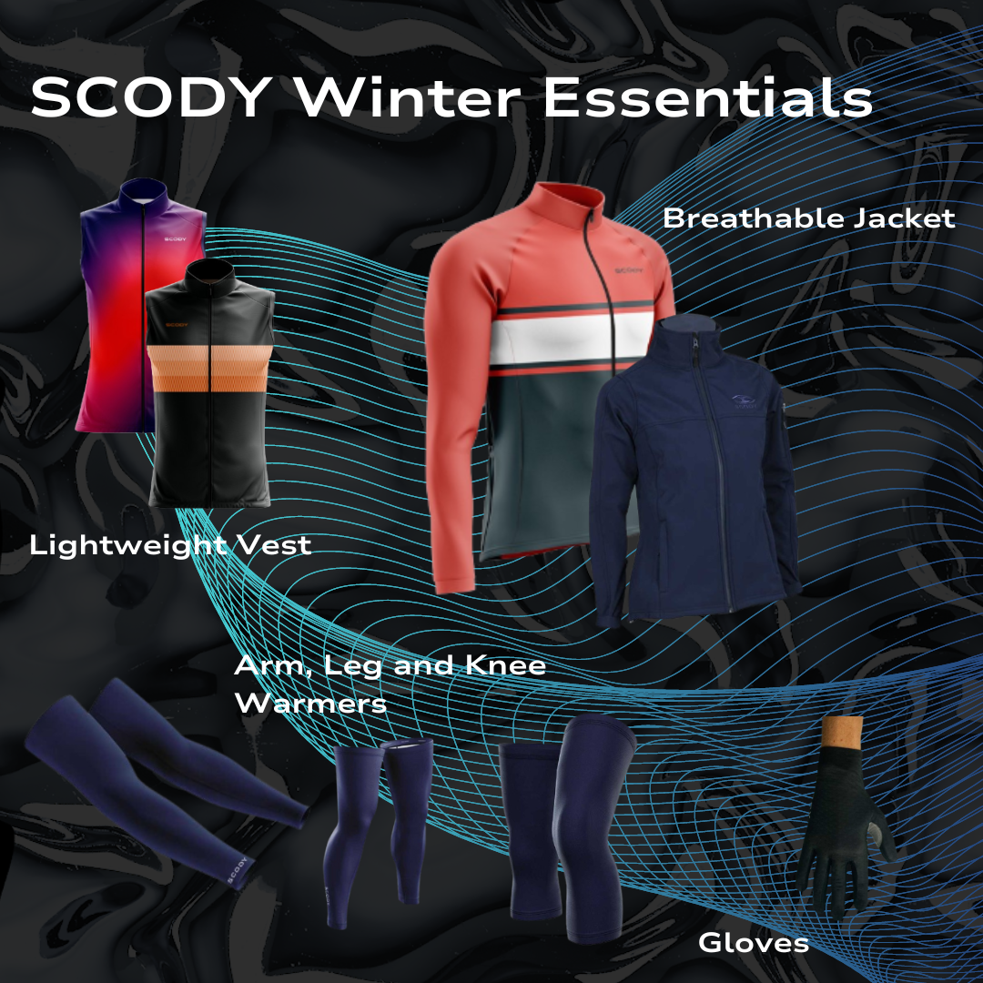 winter cycling apparel at SCODY 